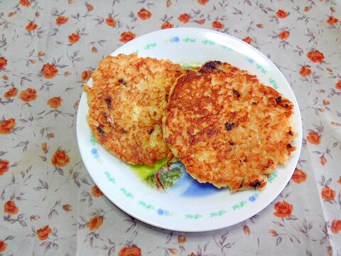 しその実とチーズの卵ご飯焼き